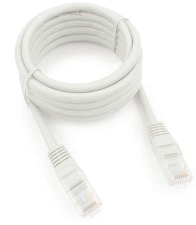 Патч-корд медный UTP Cablexpert PP10-2M кат.5e, 2м, литой, многожильный (серый)